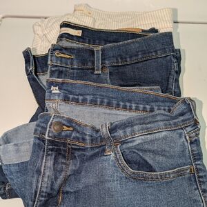 3 Pair Jean Shorts